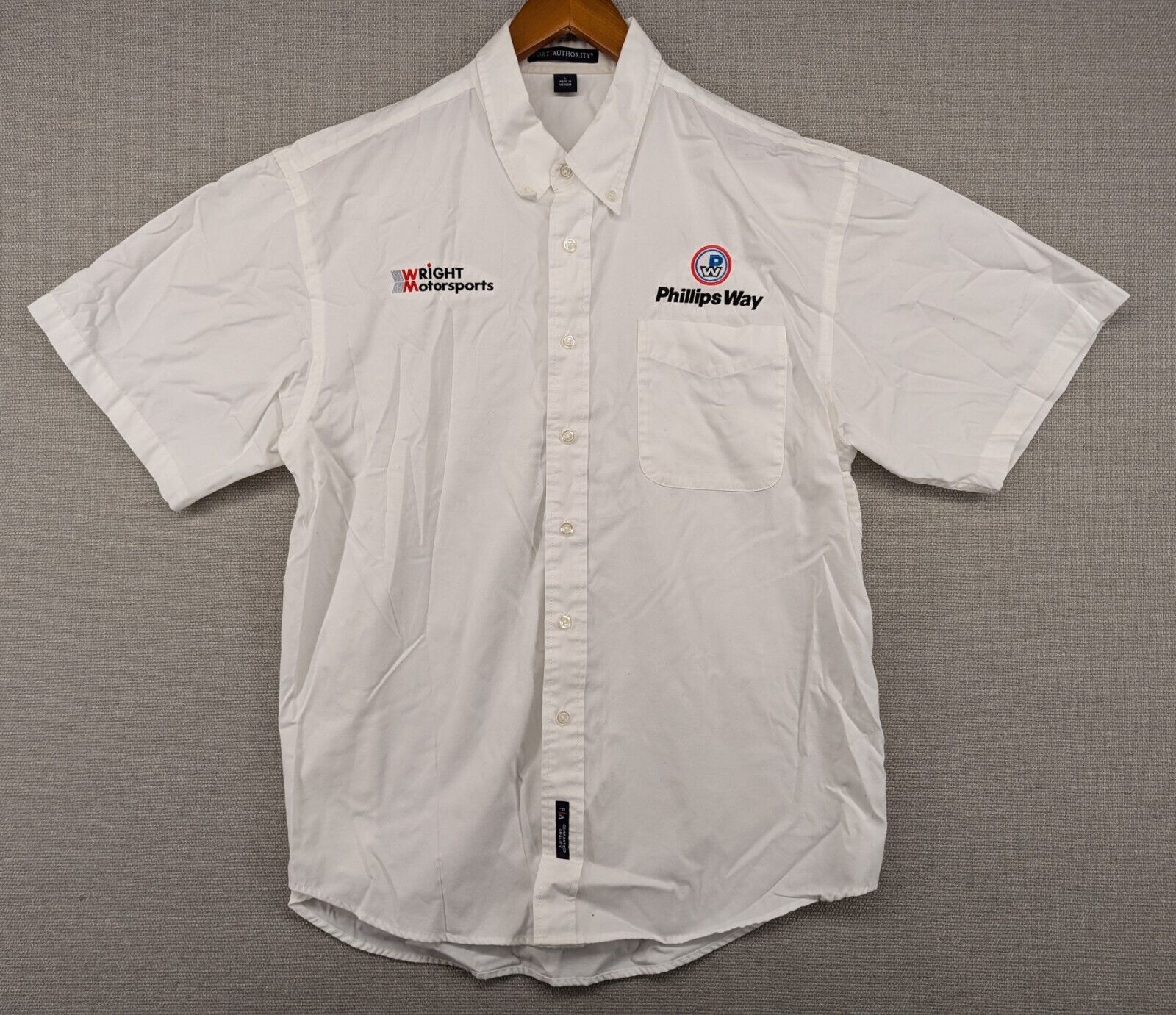 Wright Motorsports Phillips Way Racing Crew Shirt Large Rolex 24 Gt 2009 624b34